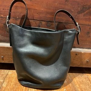 Vintage Coach bucket bag